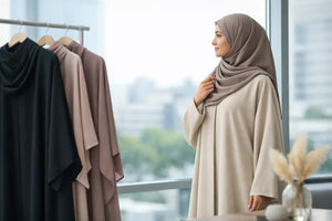 Abaya mit passendem Hijab stilvoll wählen
