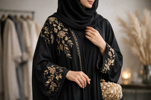Abaya mit Stickerei stilvoll richtig wählen