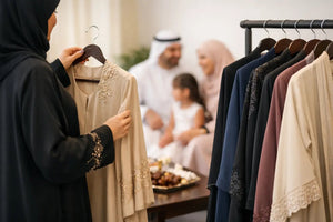 Die richtige Abaya für Familienfeier wählen