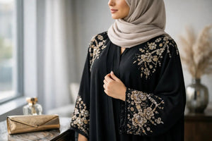 Edel verzierte Abayas stilvoll tragen