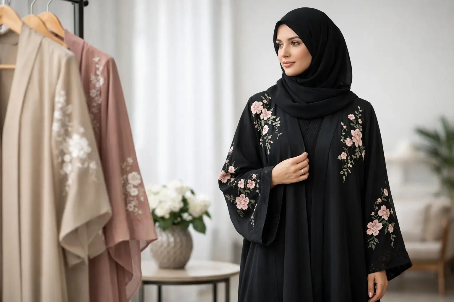 Acquista abaya floreali: eleganti e adatte