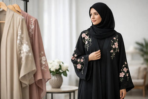 Florale Abaya kaufen - stilvoll und passend