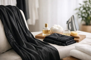 Luxus-Abaya richtig pflegen: So bleibt sie schön