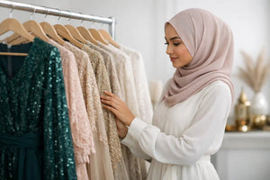 Muslimische Festmode Damen stilvoll wählen