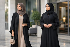 Offene oder geschlossene Abaya - was passt?