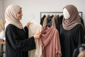 Passenden Hijab zur Abaya wählen leicht gemacht