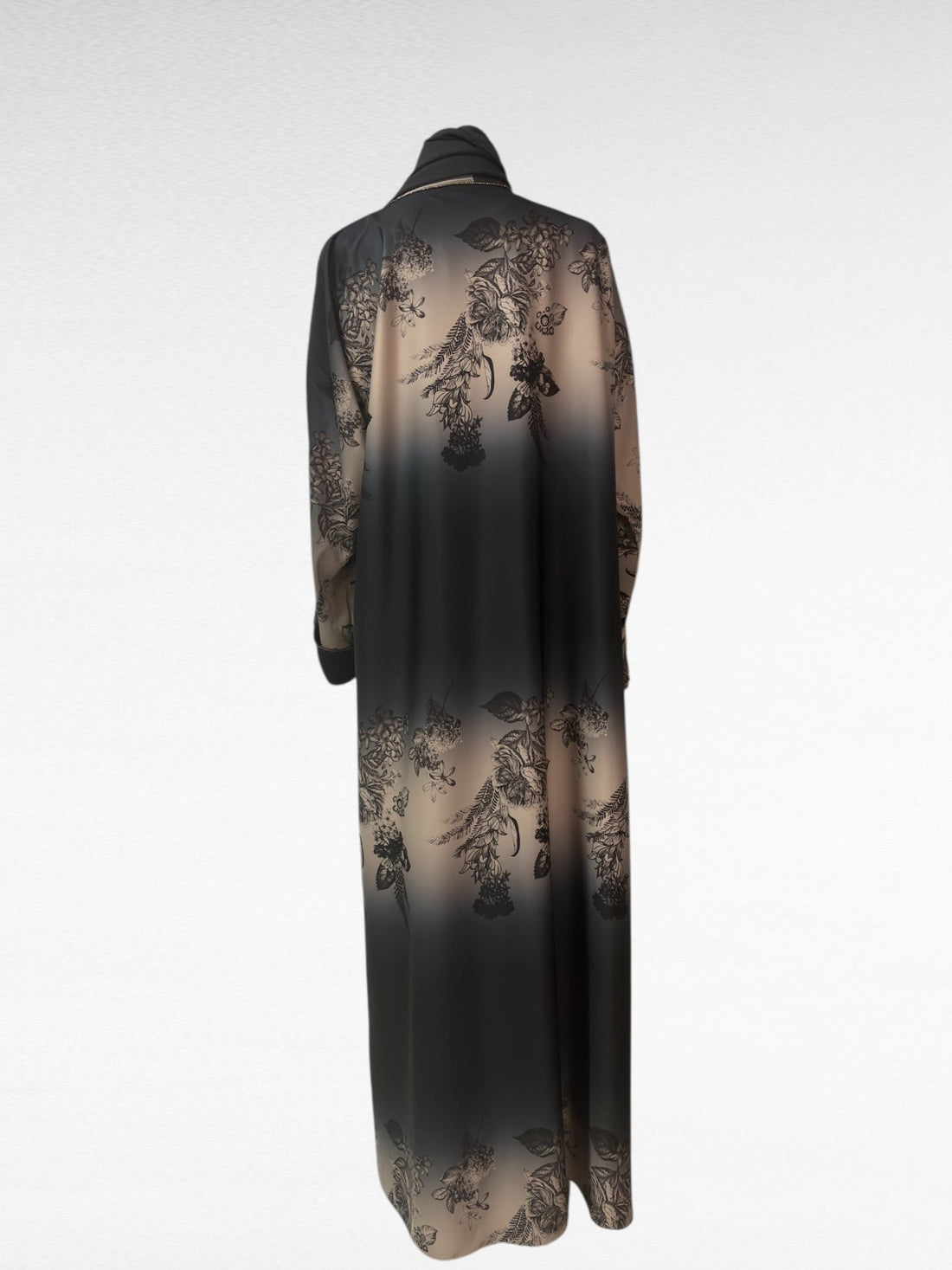 Elegante Abaya mit floralem Design - Abaya Couture