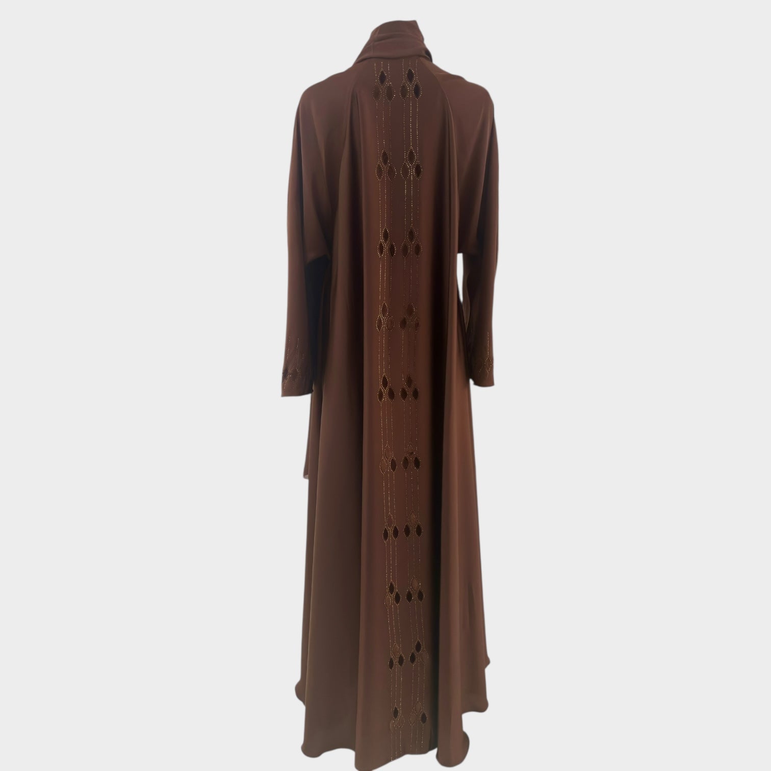 Elegante Abaya mit zartem Stickdesign - Abaya Couture