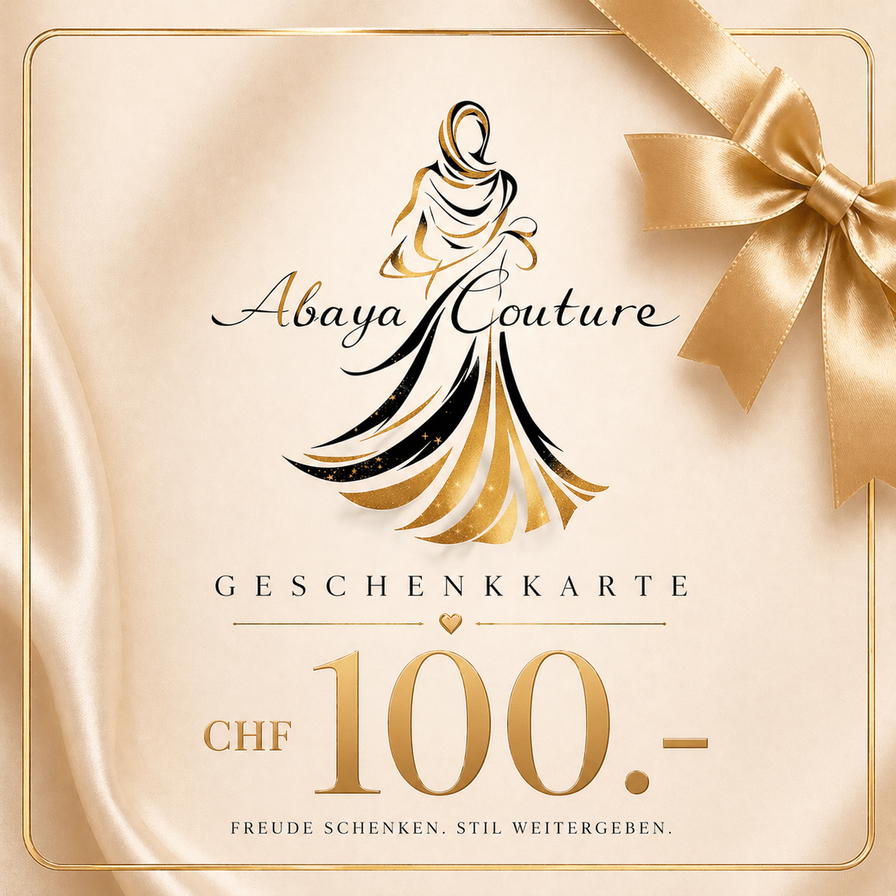 Geschenkgutschein - Abaya Couture