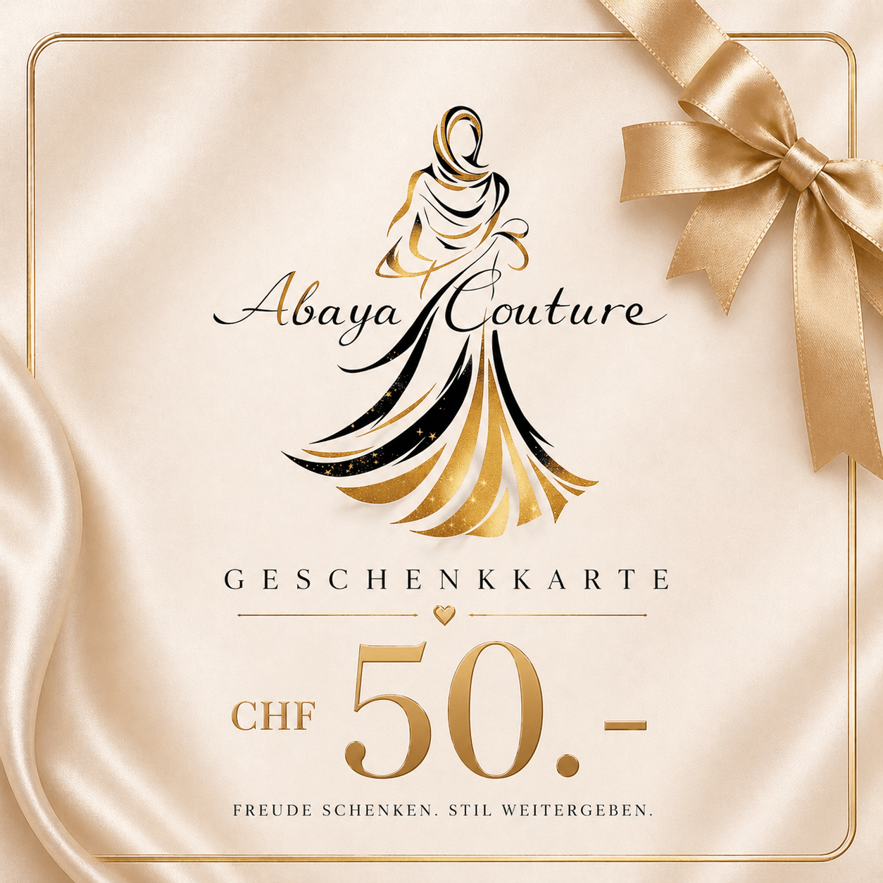 Geschenkgutschein - Abaya Couture